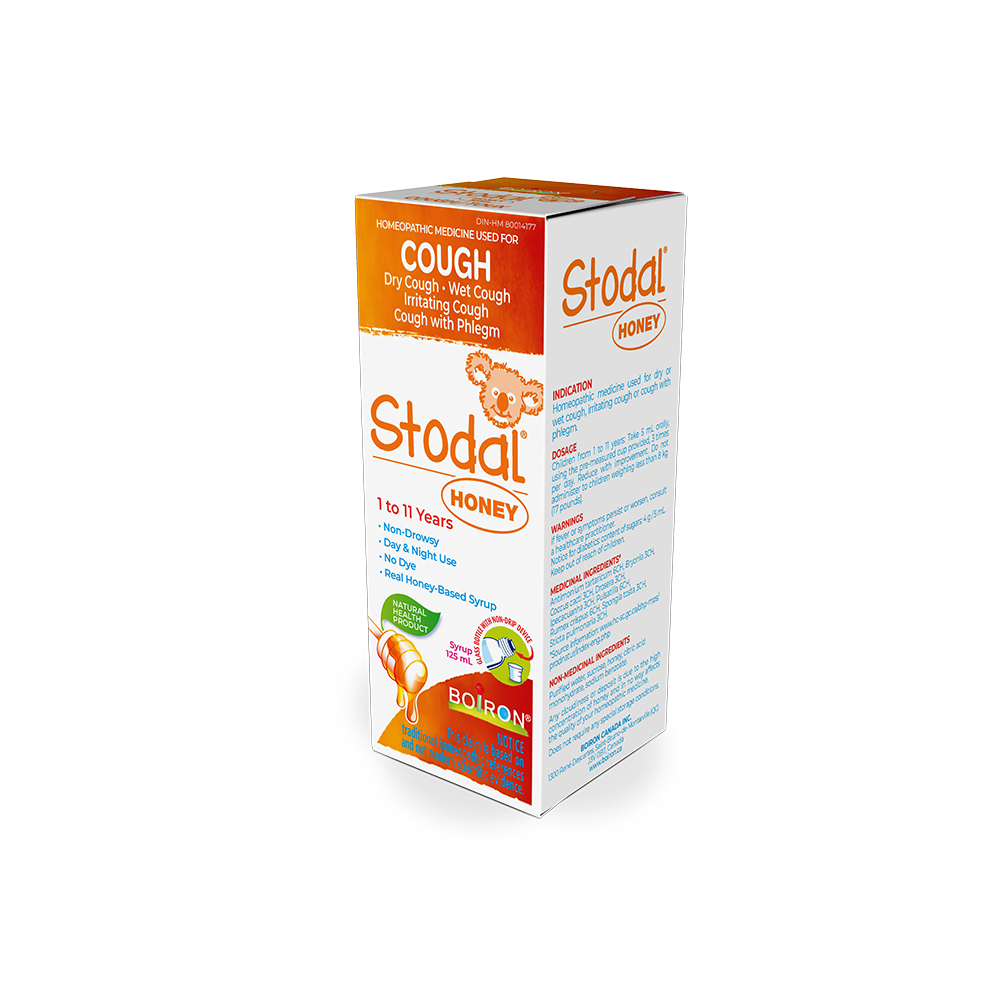 BOIRON STODAL COUGH SYRUP FOR CHILDREN HONEY 125ML