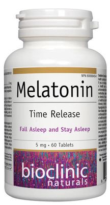 BIO CLINIC MELATONIN TIME RELEASE (5MG) 60 TABS