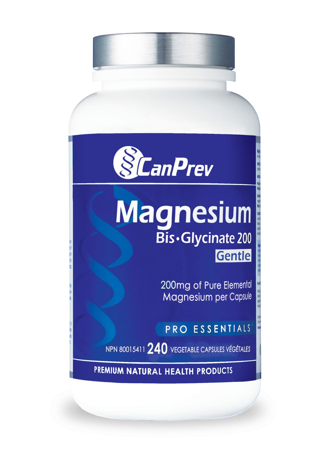 CANPREV MAGNESIUM BISGLYCINATE 200mg GENTLE 240 VEGICAPS
