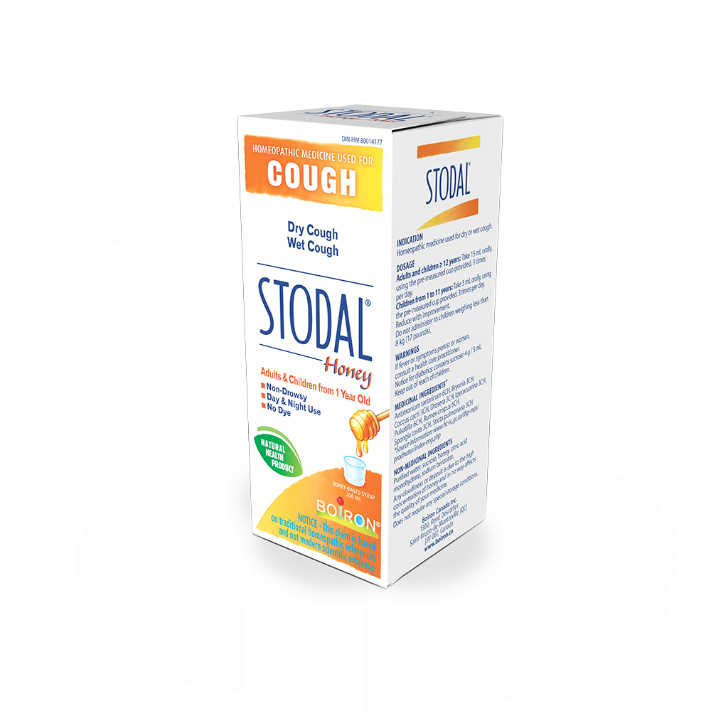 BOIRON STODAL COUGH SYRUP ADULTS HONEY 200ML
