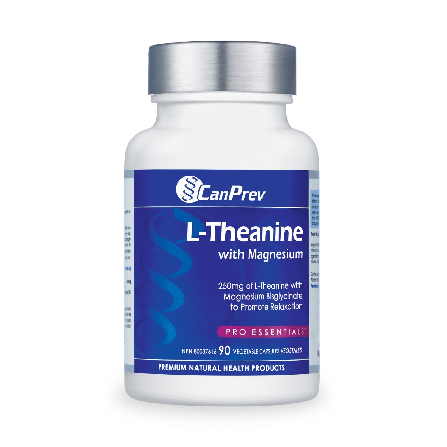 CANPREV L-THEANINE W MAGNESIUM 90 VEGICAPS