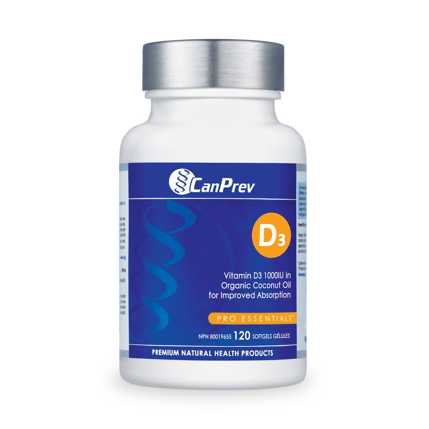 CANPREV VITAMIN D3 1000IU 120 SOFTGELS