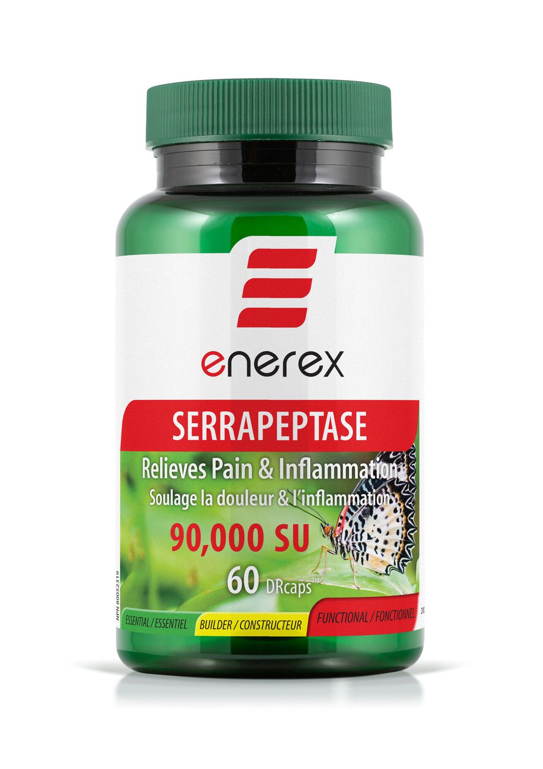 ENEREX SERRAPEPTASE 90,000 SU 60 DELAYED RELEASE CAPS