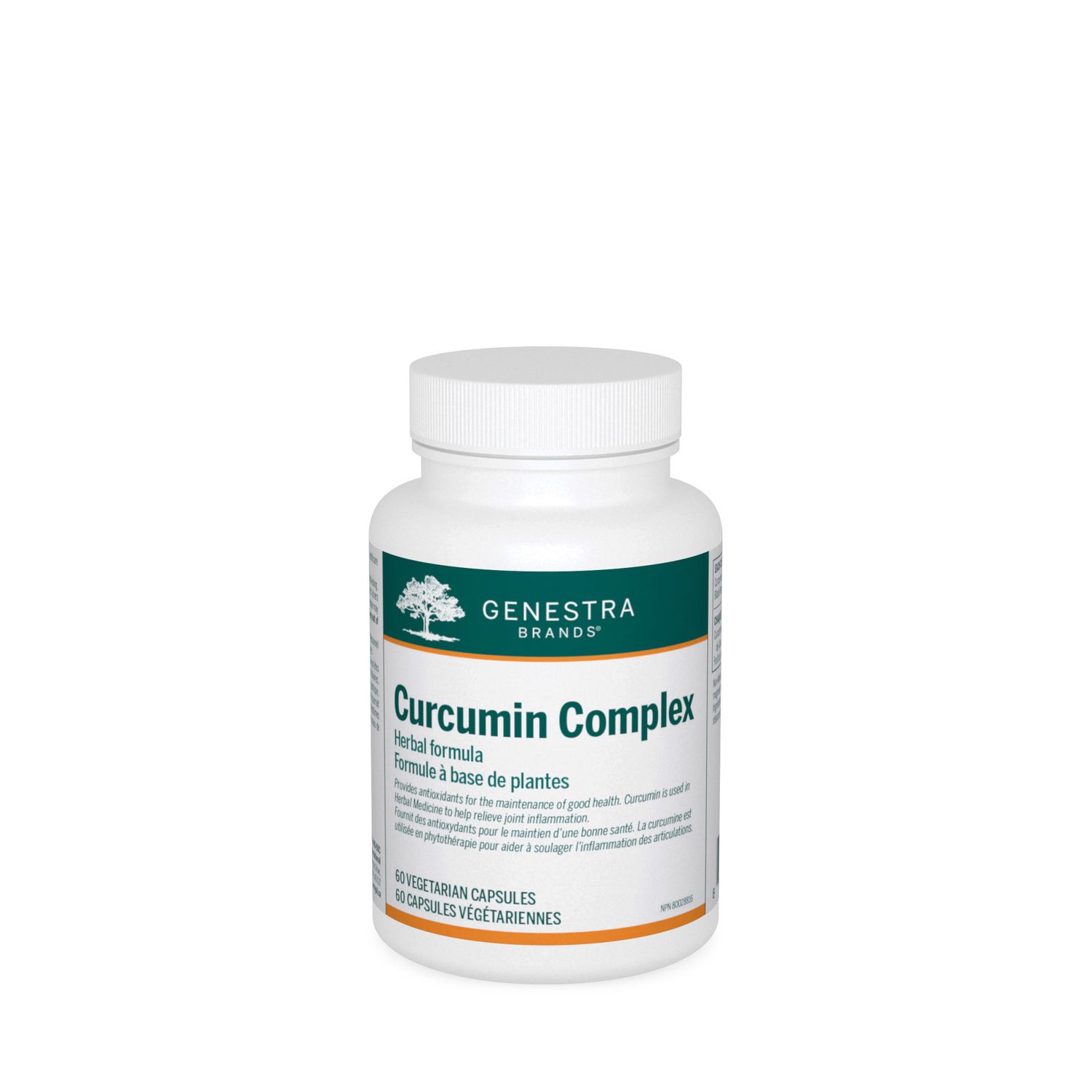 GENESTRA CURCUMIN COMPLEX 60 VEGICAPS