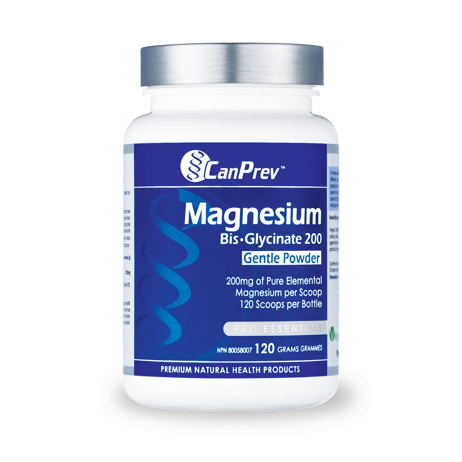 CANPREV MAGNESIUM BISGLYCINATE 200MG GENTLE 120 VEGICAPS