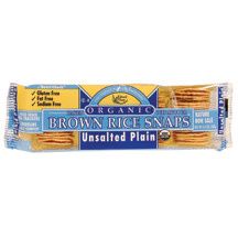 ED&amp;SONS UNSALTED SESAME BROWN RICE SNAPS 100G