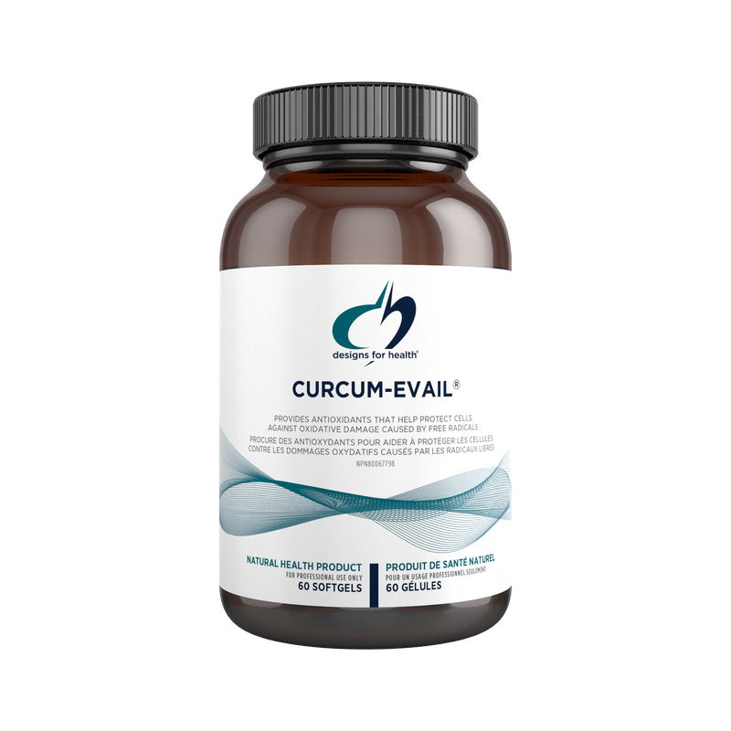 DESIGNS FOR HEALTH CURCUM-EVAIL 60 SOFTGELS