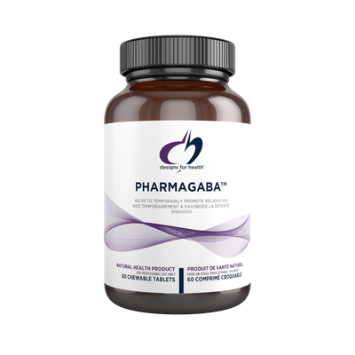 DESIGNS FOR HEALTH PHARMAGABA 60 CHEWABLE TABS