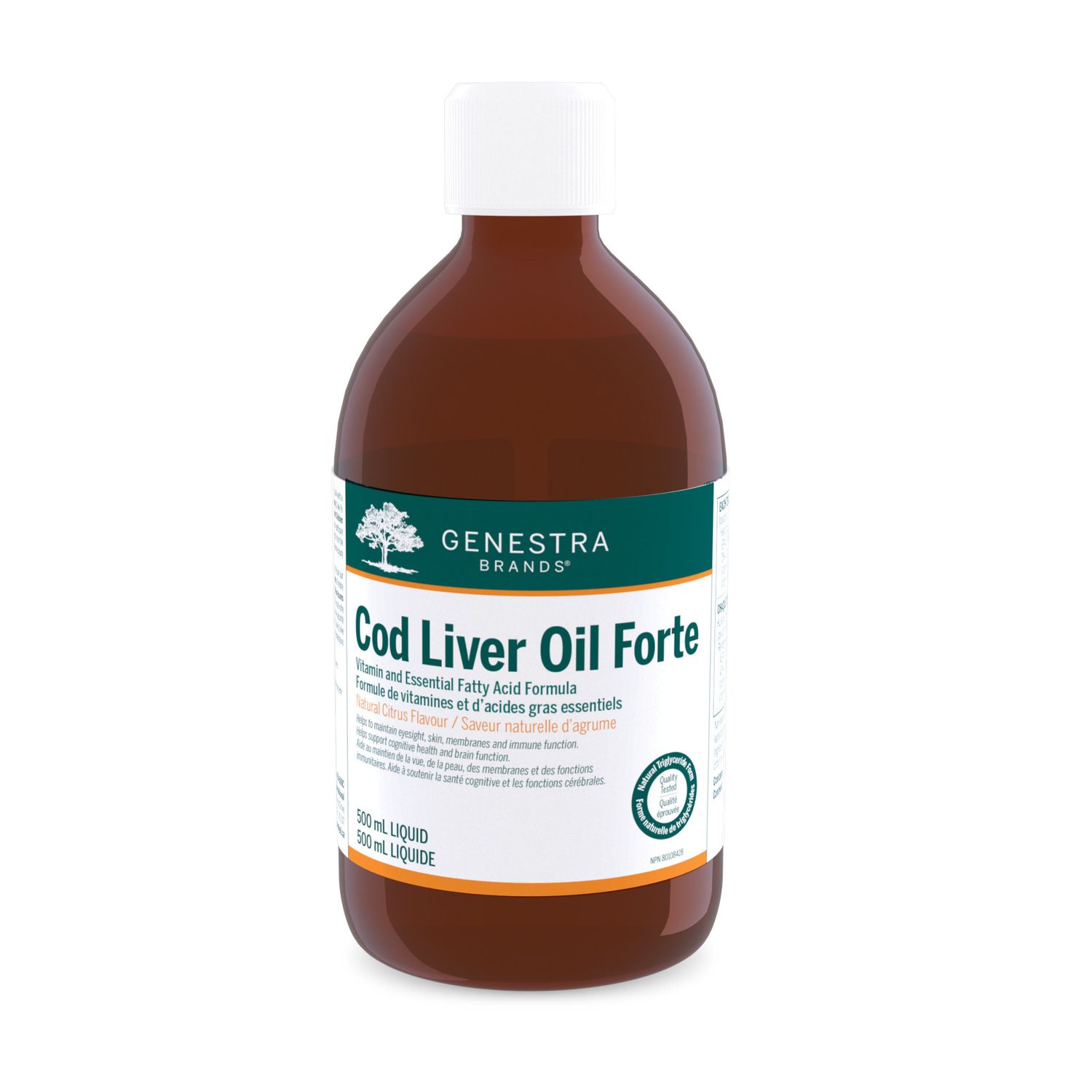 GENESTRA COD LIVER OIL FORTE 500ML