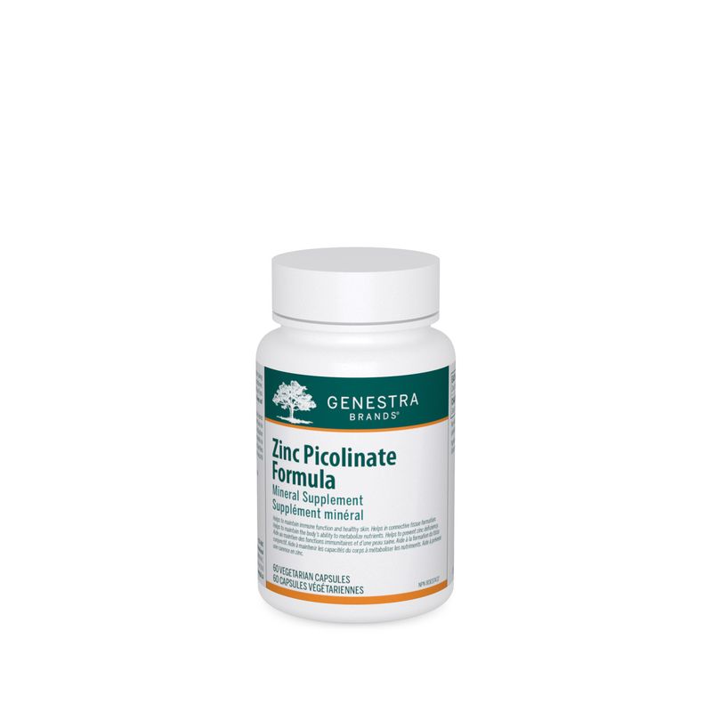 GENESTRA ZINC PICOLINATE FORMULA 60 VEGICAPS