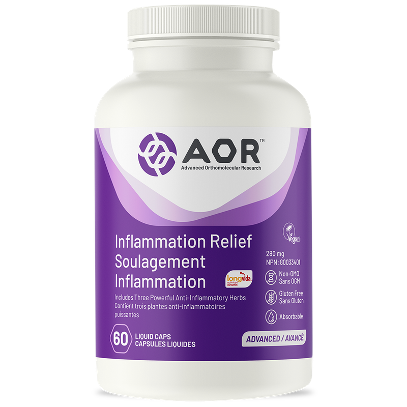 AOR INFLAMMATION RELIEF 60 LIQUID CAPS