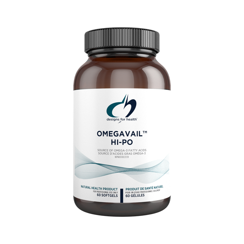 DESIGNS FOR HEALTH OMEGAVAIL HI-PO 60 SOFTGELS