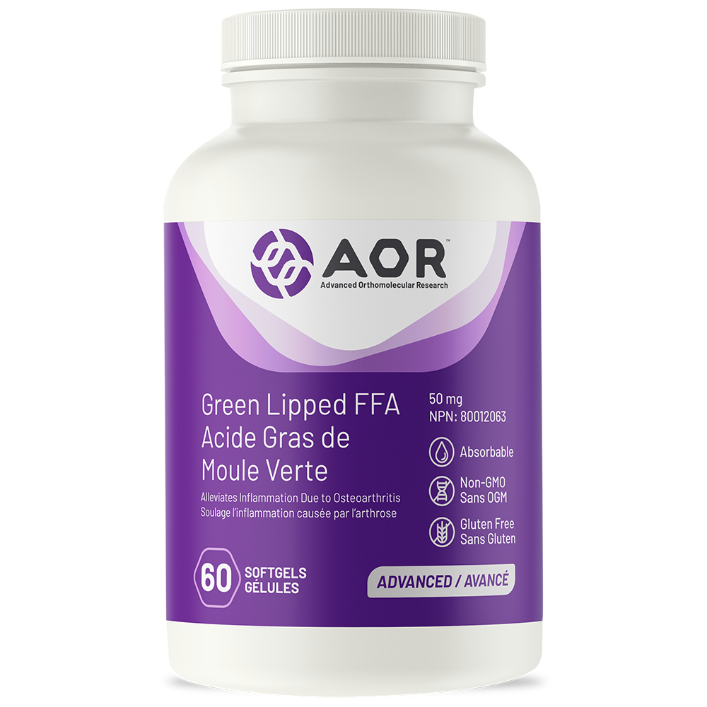 AOR GREEN LIPPED FFA 50MG 60 SOFTGELS
