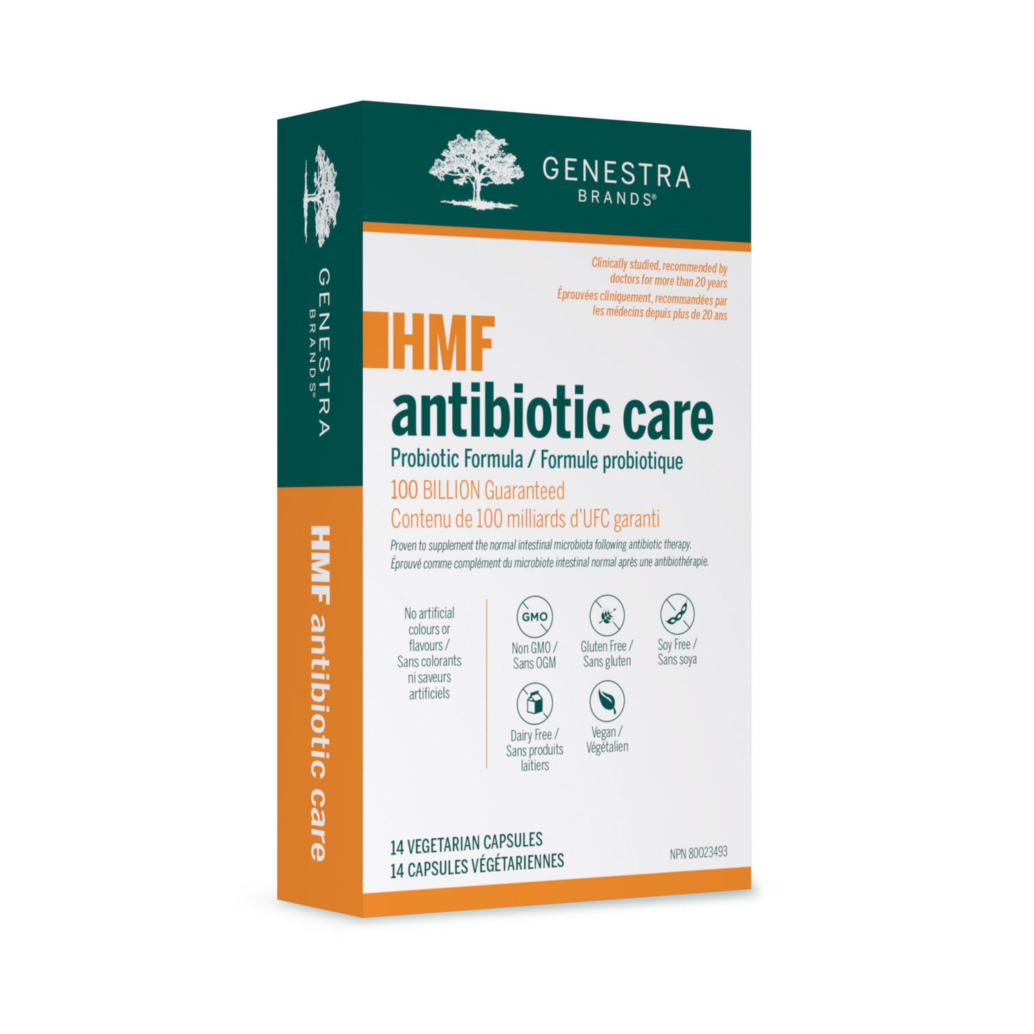 GENESTRA HMF ANTIBIOTIC CARE 14 VEGICAPS