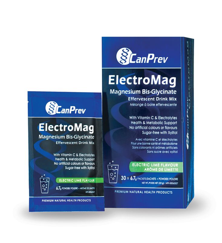 CANPREV ELECTROMAG EFFERVESCENT BIS-GLYCINATE  CARTON OF 30