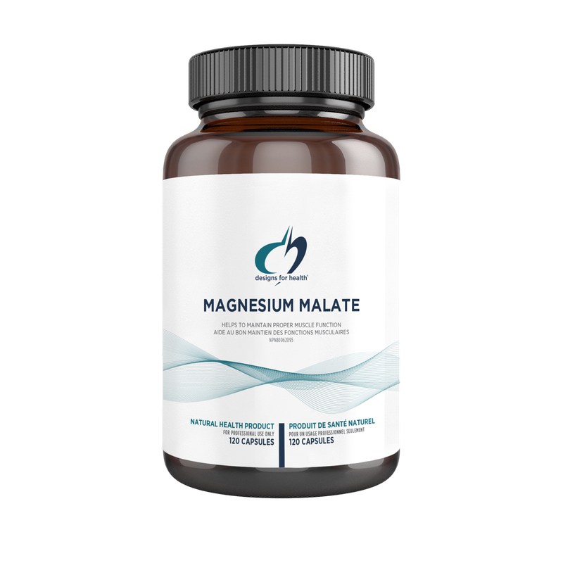 DESIGNS FOR HEALTH MAGNESIUM MALATE 120 CAPS