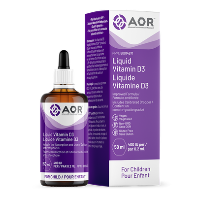 AOR VITAMIN D3 CHILD LIQUID 400 IU 50ML