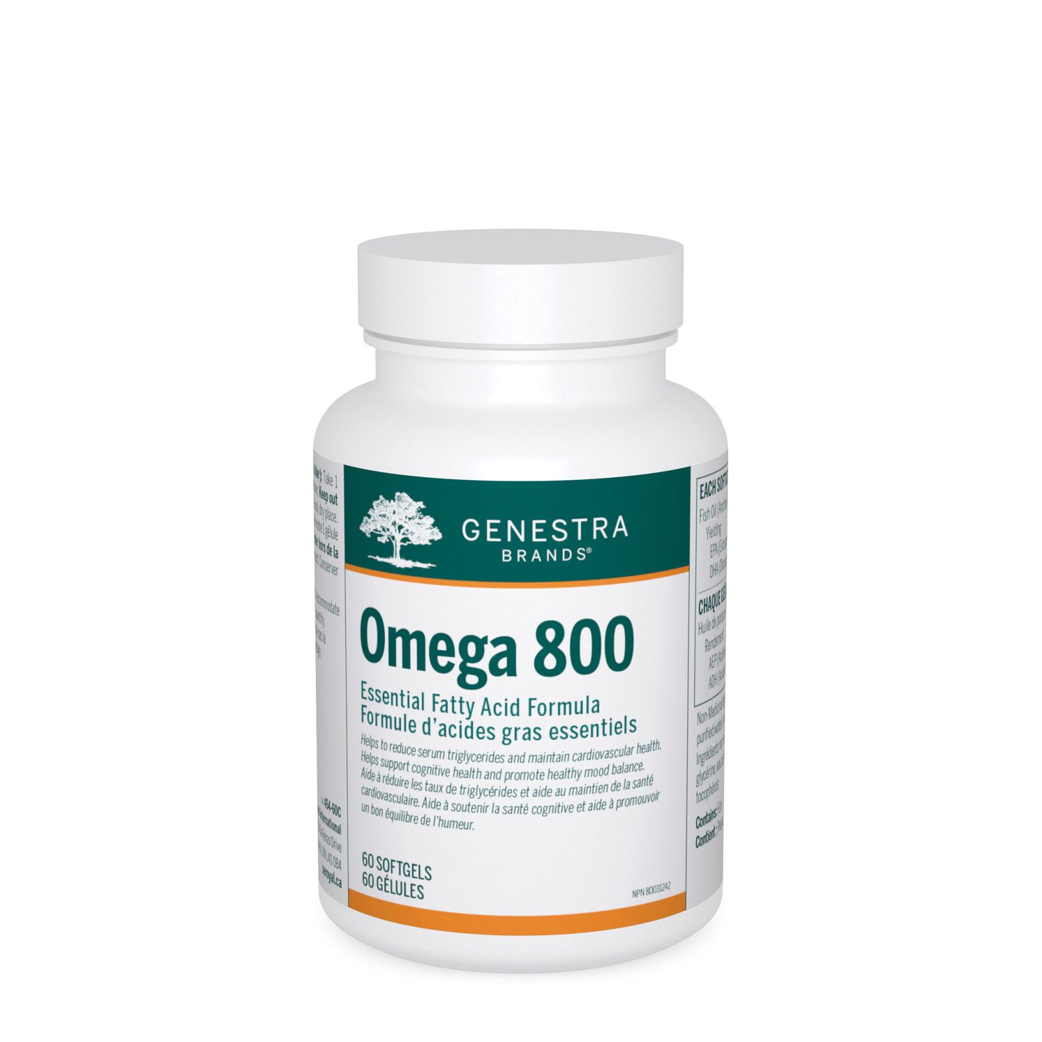 GENESTRA OMEGA 800 60 SOFTGELS