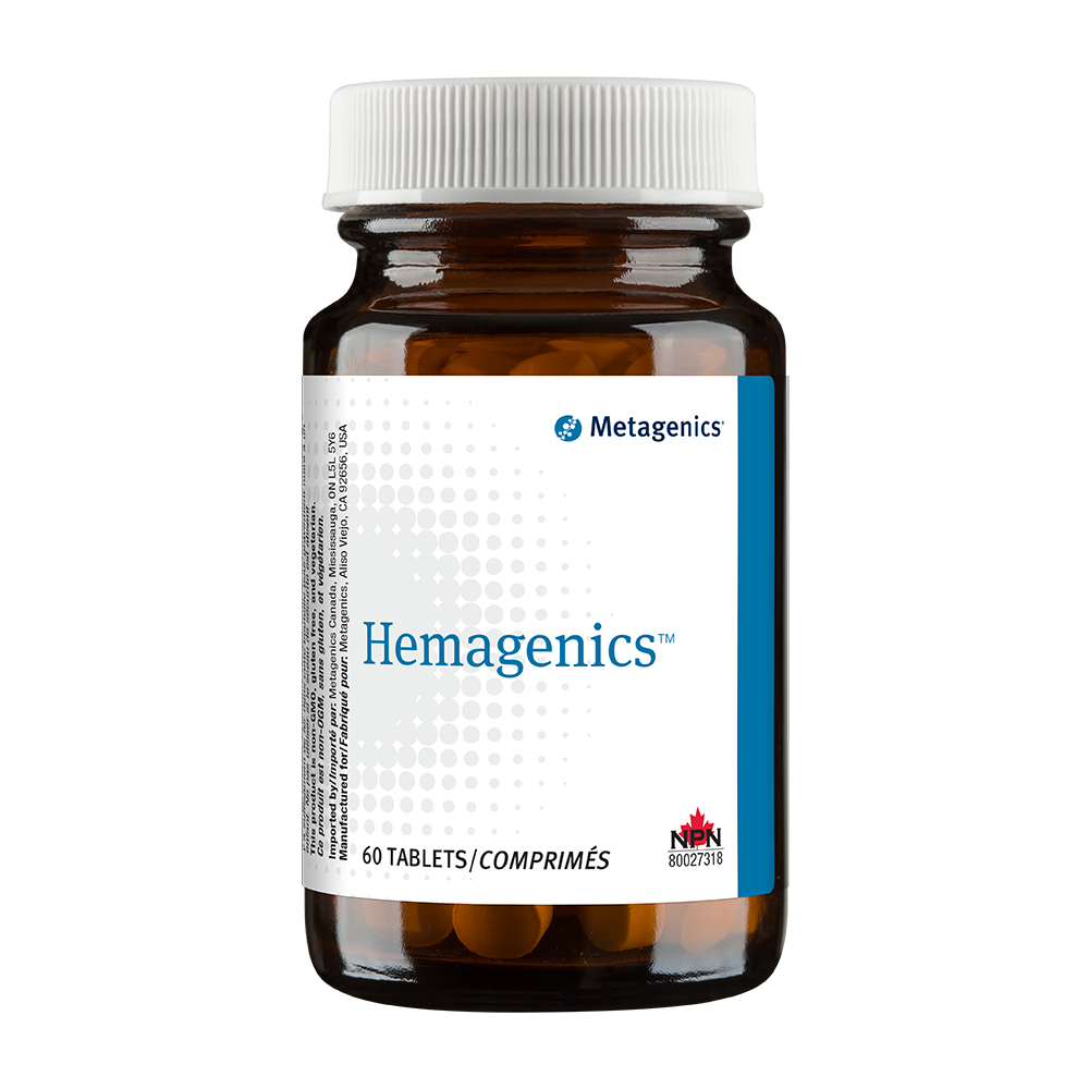 METAGENICS HEMAGENICS (IRON + B) 60 TABS