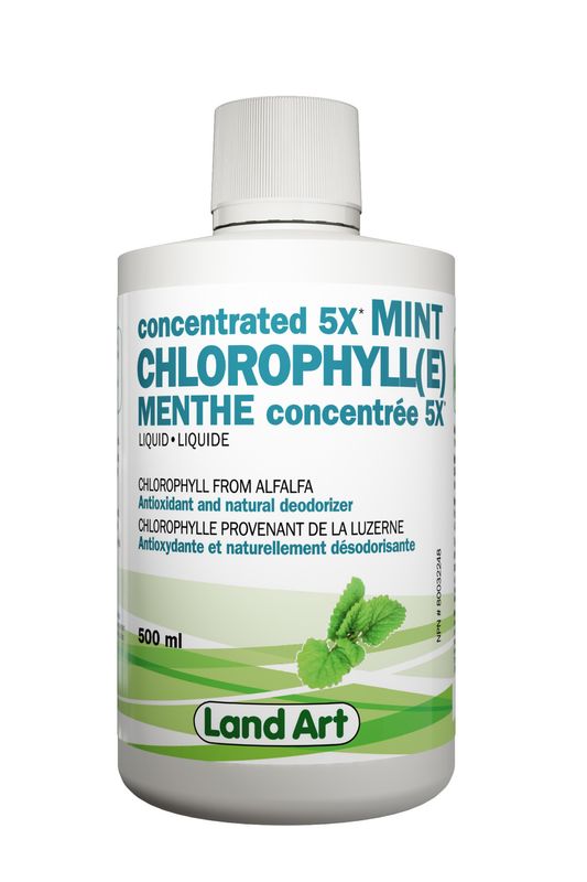 LAND ART CHLOROPHYLL 5X CONCENTRATED - MINT - 500ML