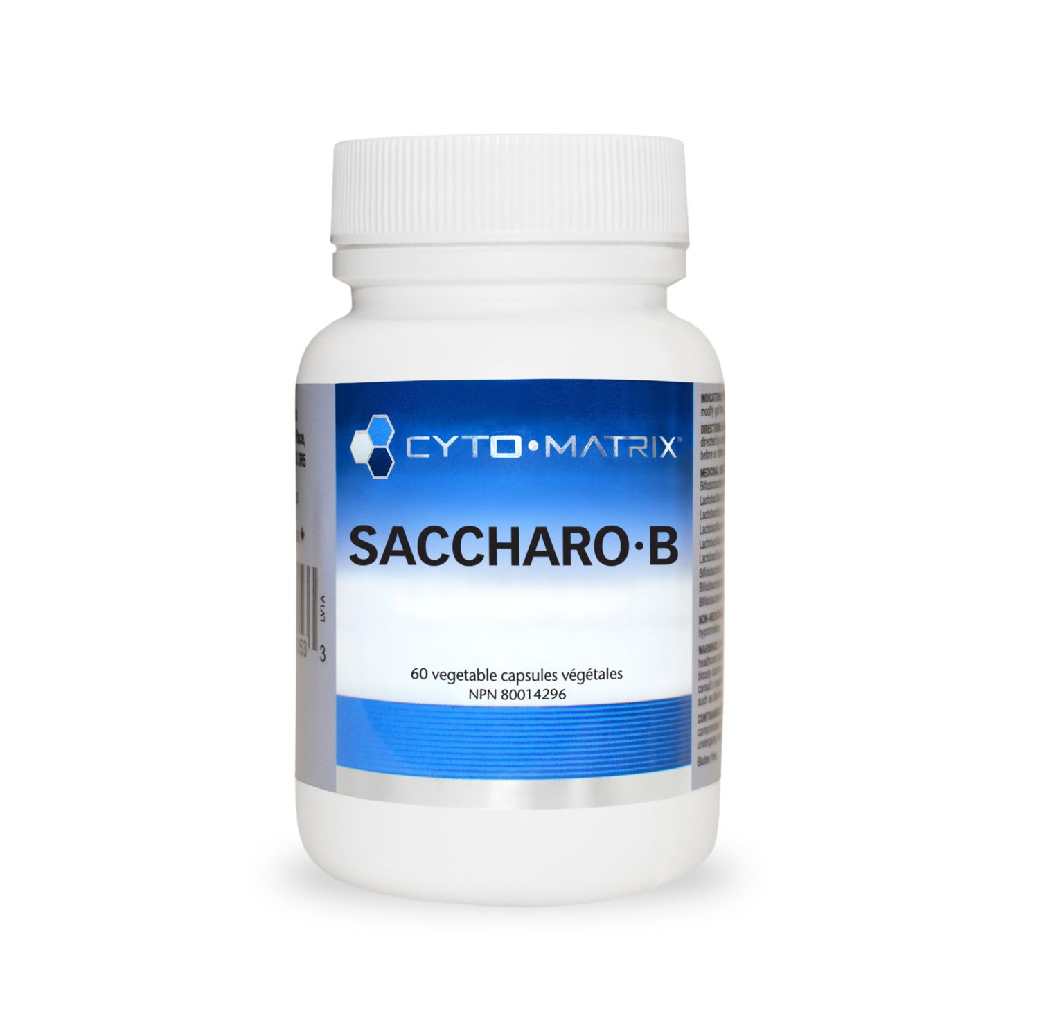 CYTO MATRIX SACCHARO-B 60 VEGICAPS