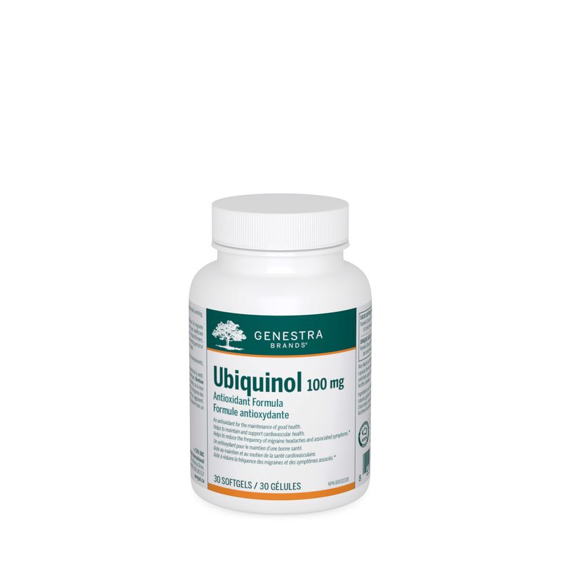 GENESTRA UBIQUINOL 100MG 30 SOFTGELS