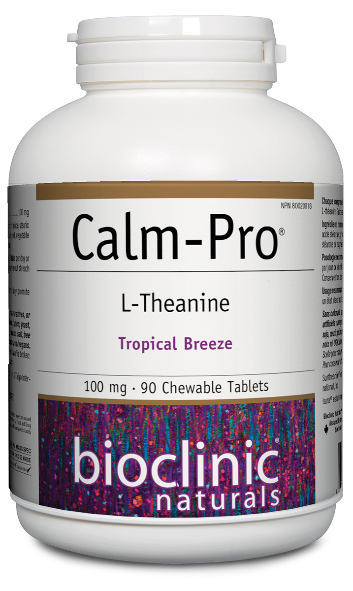 BIO CLINIC CALM-PRO 100MG 90 CHEWABLE TABS