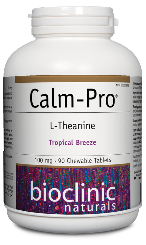 BIO CLINIC CALM-PRO 100MG 90 CHEWABLE TABS