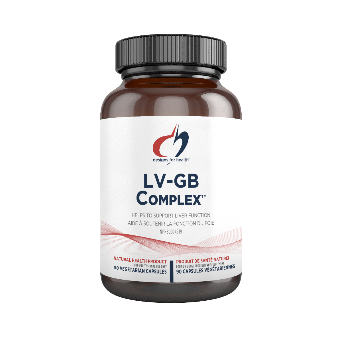 DESIGNS FOR HEALTH LV-GB COMPLEX 90 VEGICAPS