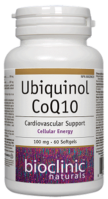 BIO CLINIC UBIQUINOL COQ10 (100MG) 60 SOFTGELS BIO CLINIC UBIQUINOL COQ10 (100MG) 60 SOFTGELS