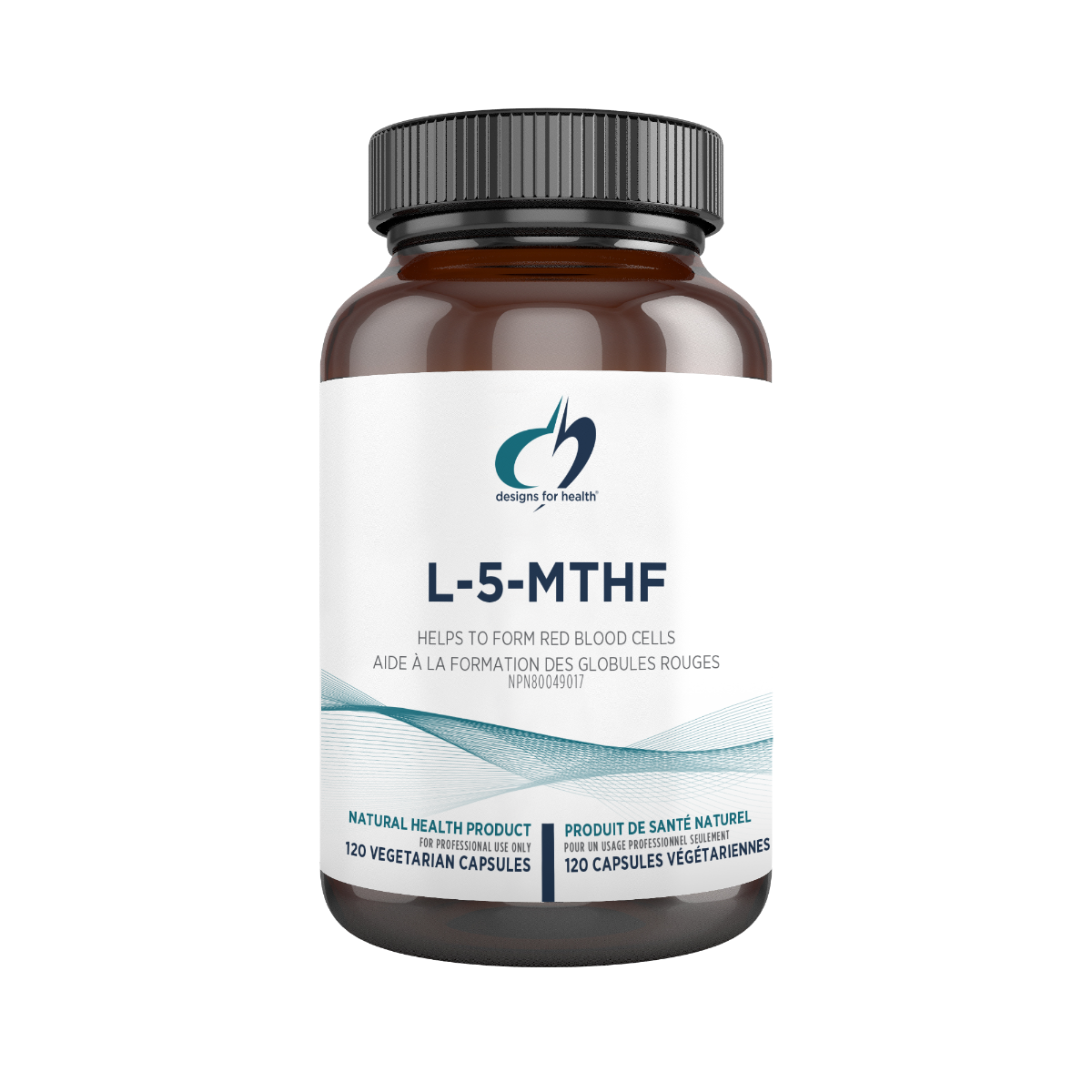 DESIGNS FOR HEALTH L-5-MTHF 120 VEGICAPS
