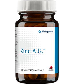 METAGENICS ZINC A.G. (20MG) 60 TABS