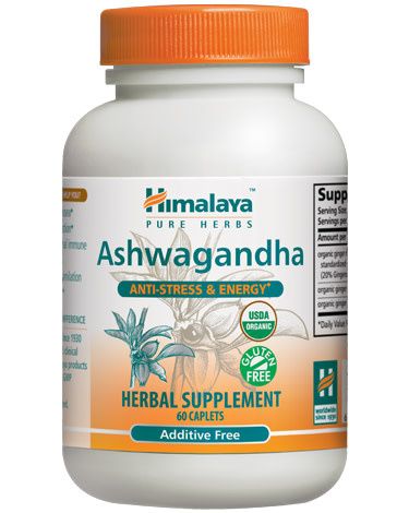 HIMALAYA ORGANIC ASHWAGANDHA 60 CAPLETS