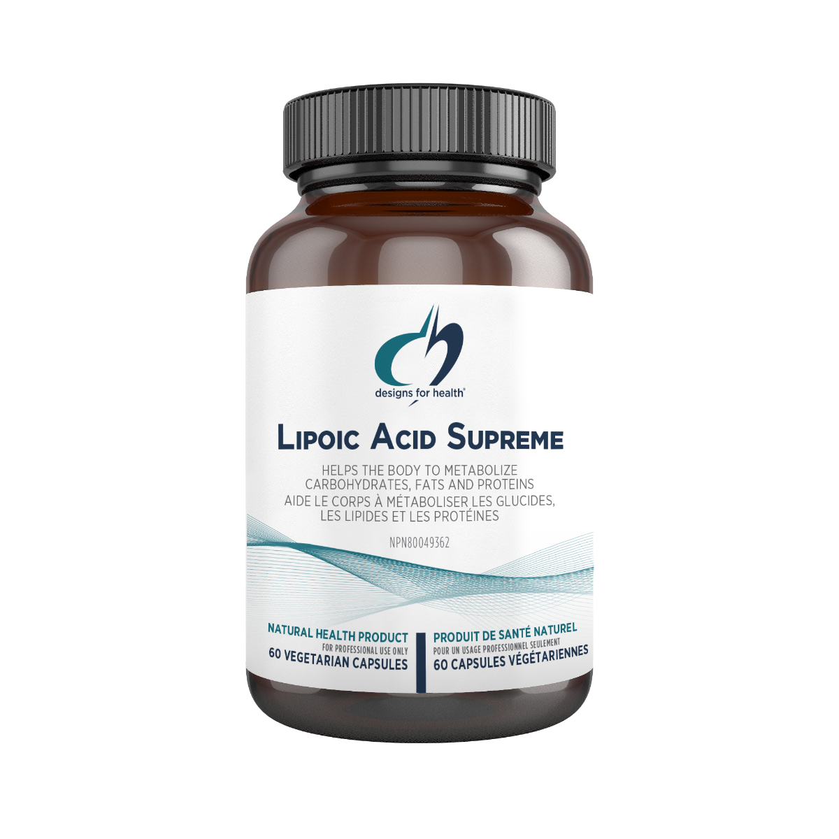 DESIGNS FOR HEALTH LIPOIC ACID SUPREME 60 VEGICAPS