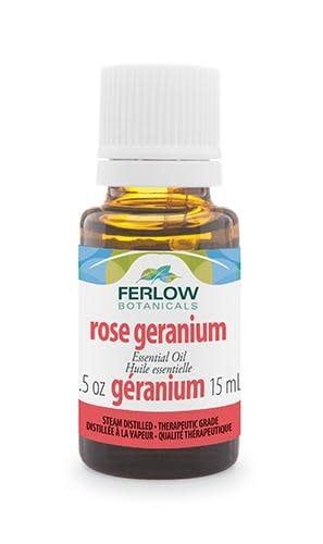 FERLOW ROSE GERANIUM ESSENTIAL OIL 15ML