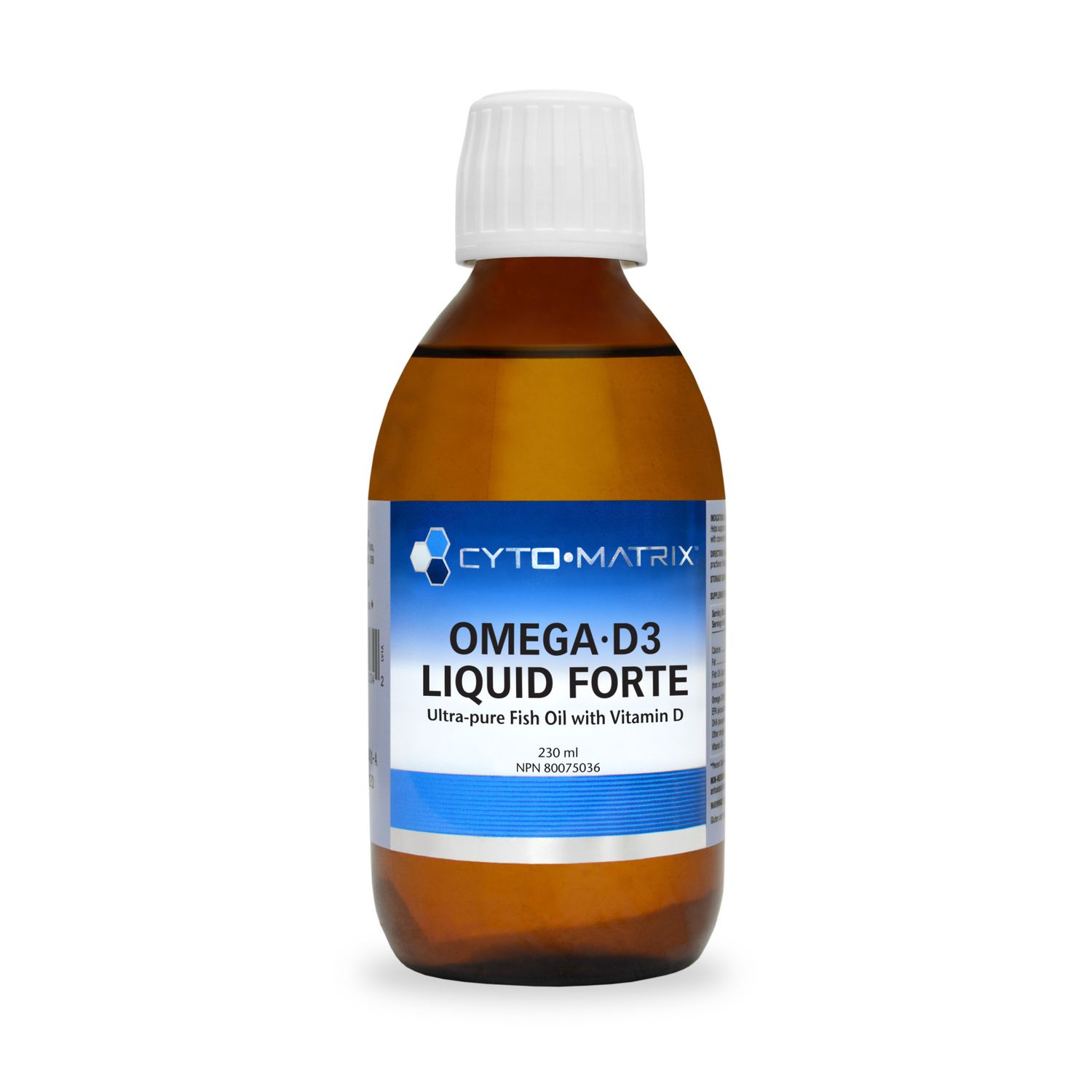 CYTO MATRIX OMEGA-D3 LIQUID FORTE (VANILLA) 230ML
