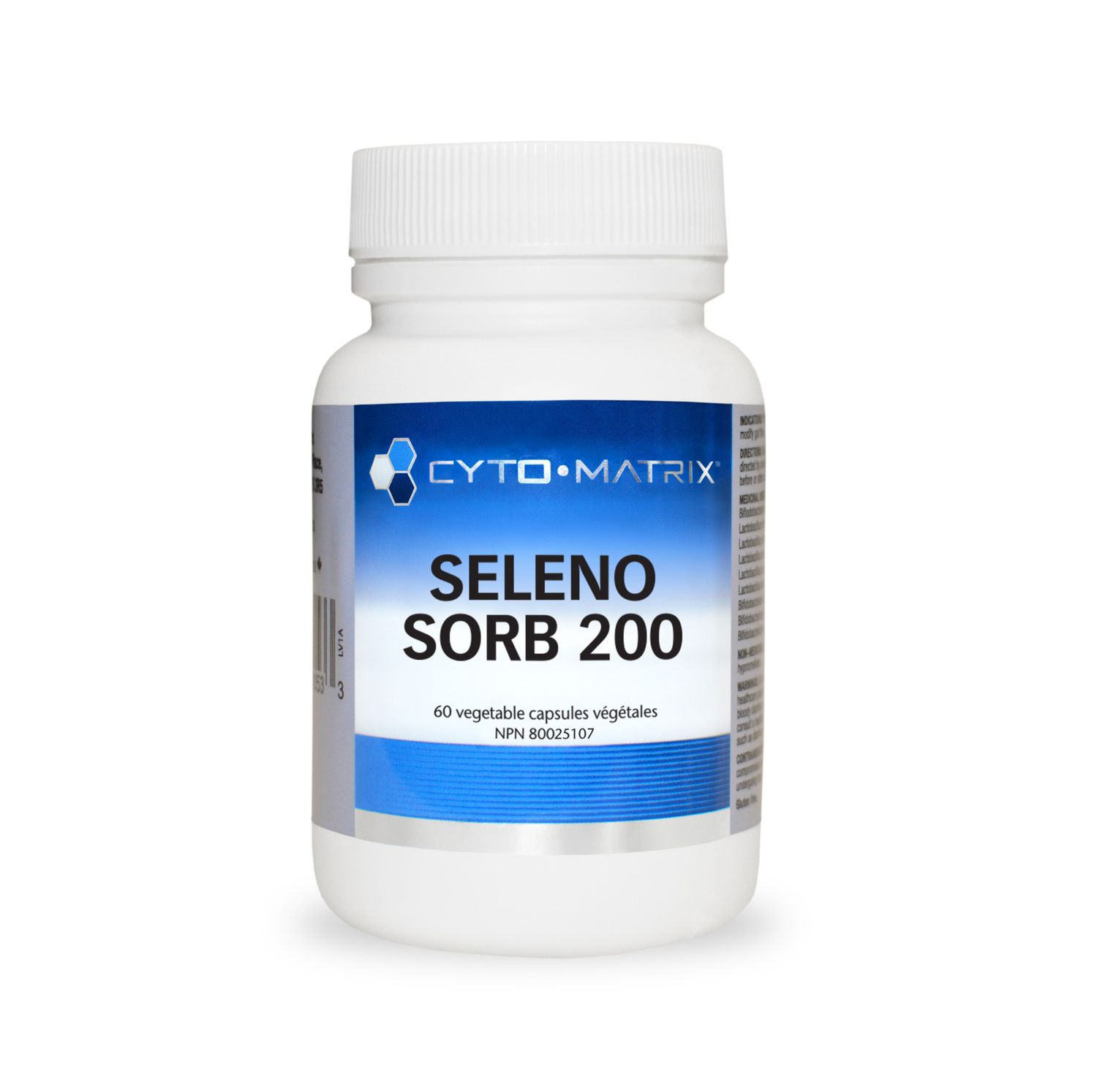 CYTO MATRIX SELENO-SORB (200MCG) 60 VEGICAPS