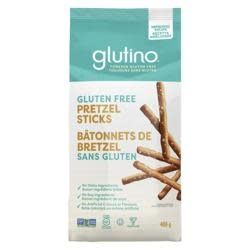 GLUTINO PRETZELS STICKS FAMILY PACK 400G