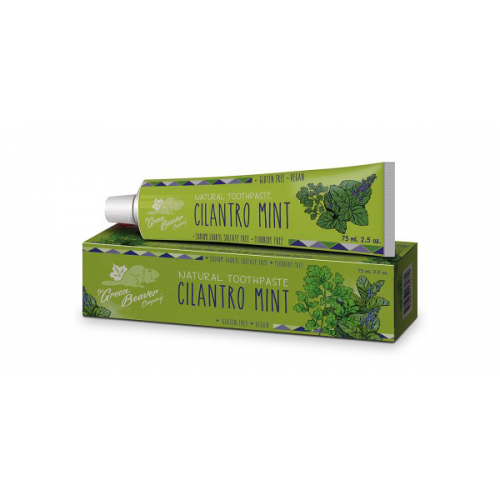 GREEN BEAVER TOOTHPASTE - CILANTRO MINT - 75ML