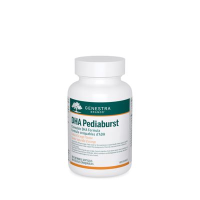 GENESTRA DHA PEDIABURST 180 CHEWABLE SOFTGELS