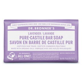 DR.BRONNER ORG LAVENDER BAR 140G