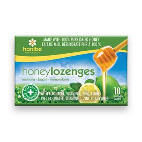 HONIBE HONEY &amp; CITRUS 10 LOZENGES