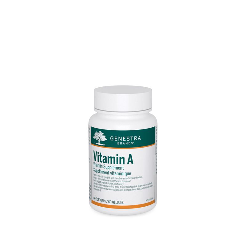 GENESTRA VITAMIN A 60 SOFTGELS