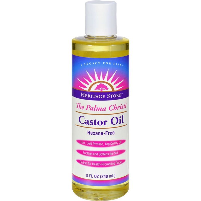 HERITAGE CASTOR OIL 8OZ (237ML)