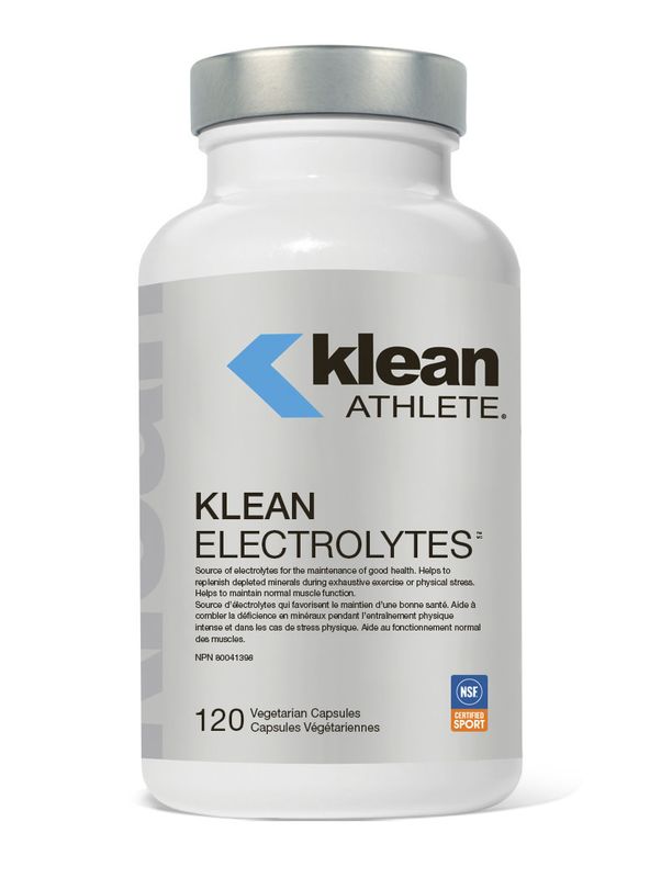 KLEAN ATHLETE ELECTROLYTES 120 VEGICAPS
