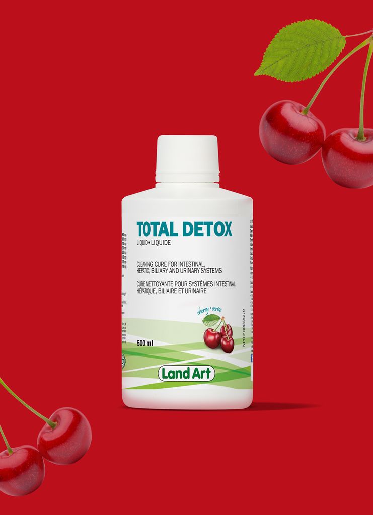 LAND ART TOTAL DETOX - CHERRY - 500ML