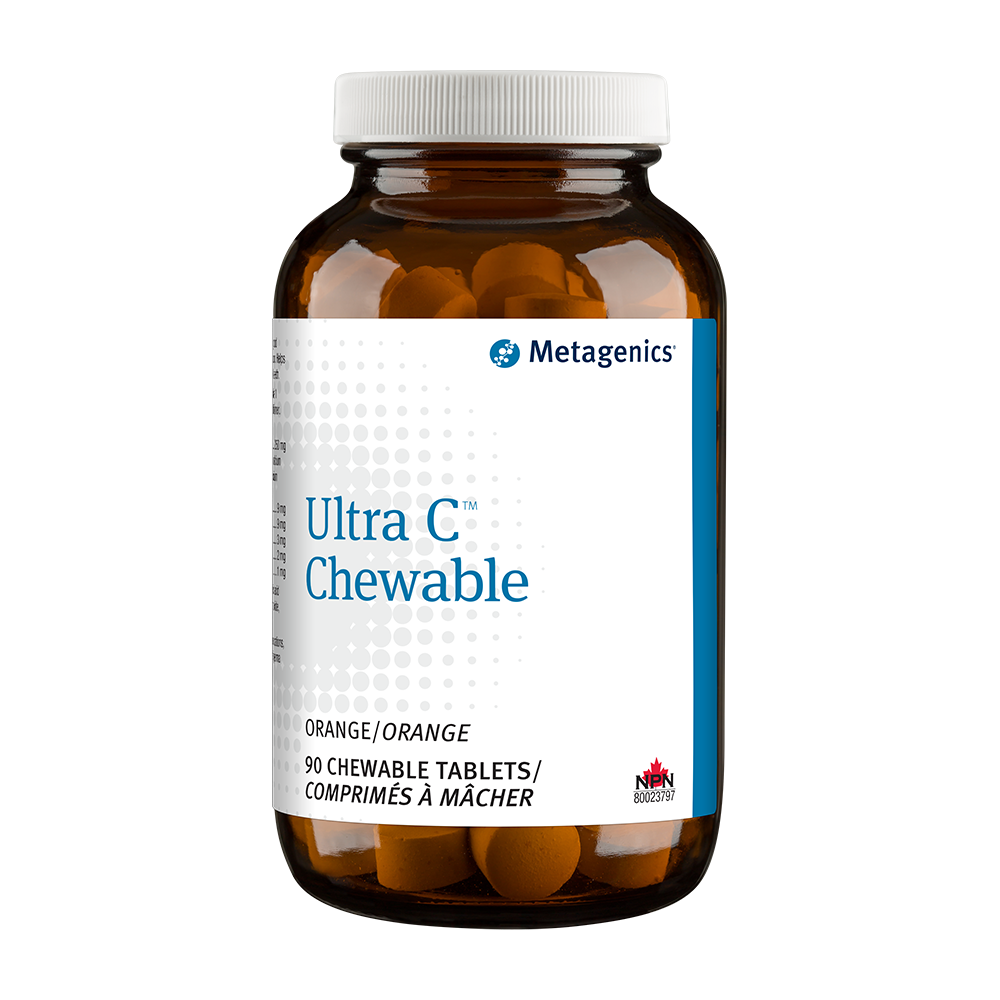 METAGENICS ULTRA C CHEWABLE 90TABS ORANGE