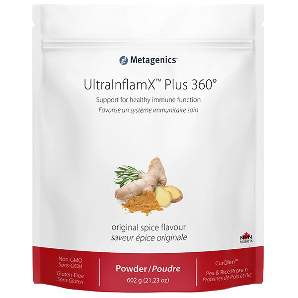 METAGENICS ULTRAINFLAMX PLUS 360 ORIGINAL SPICE 616G