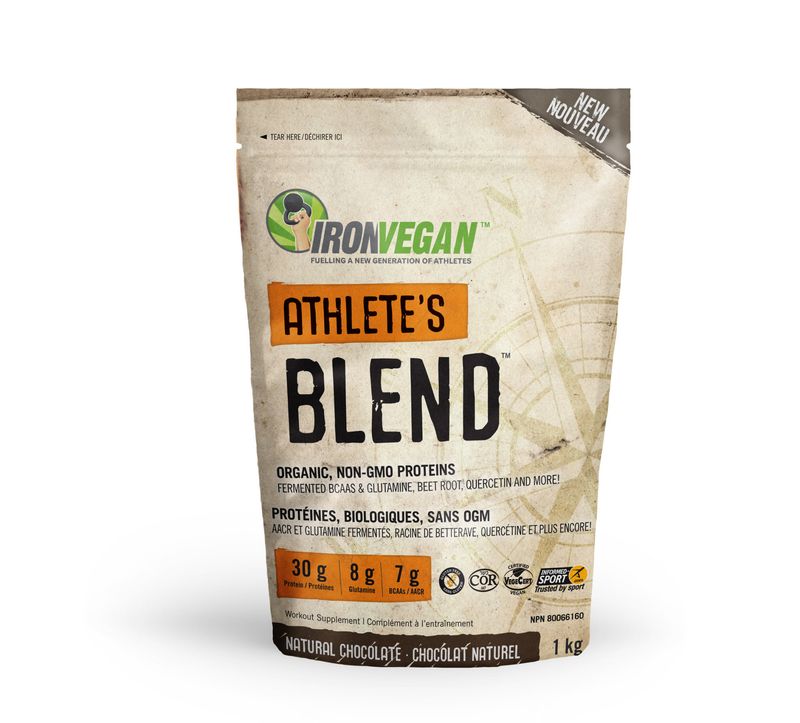 IRON VEGAN ATHLETES BLEND CHOCOLATE 1KG