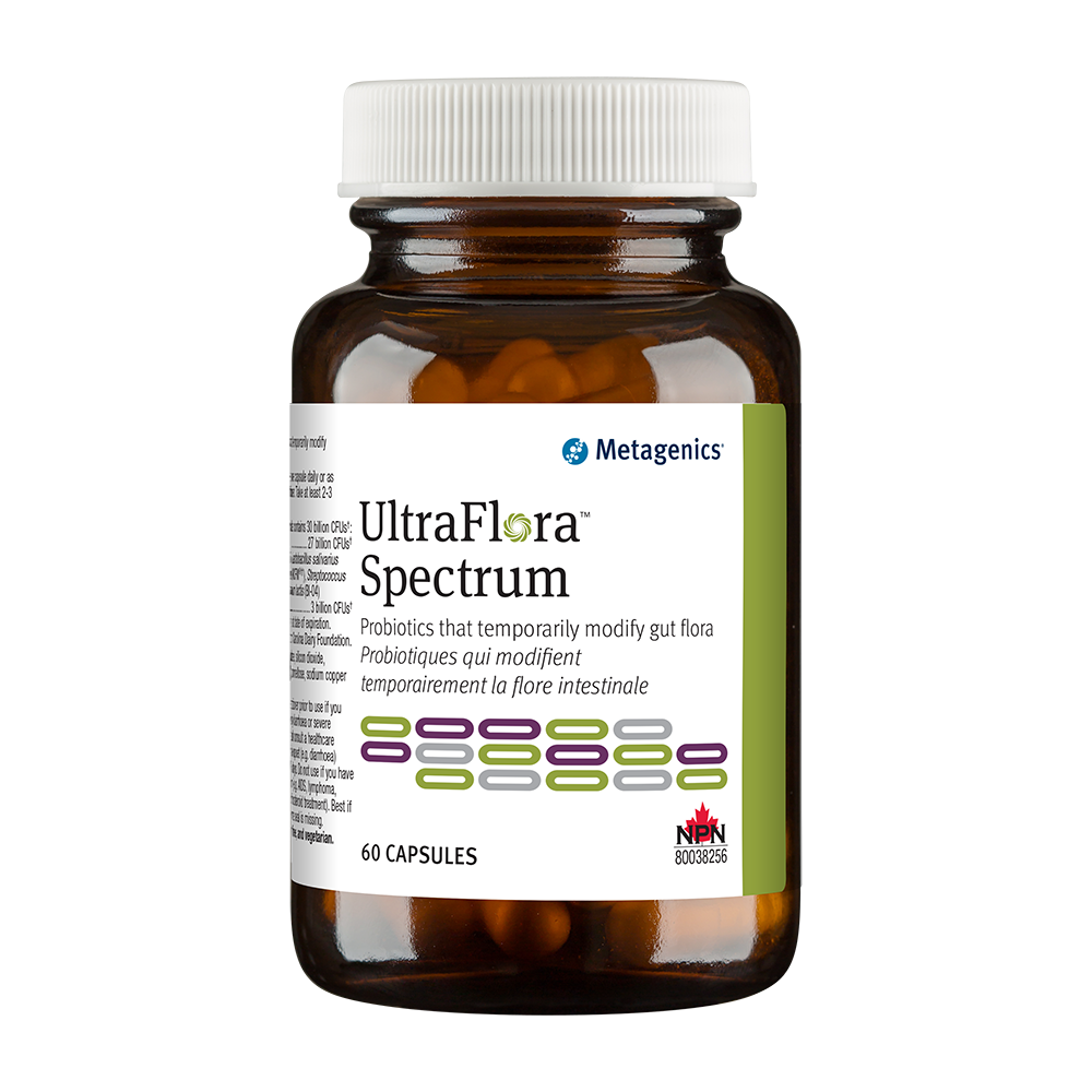 METAGENICS ULTRAFLORA SPECTRUM 60 VEGICAPS